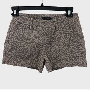 Anthropologie level 99 animal print shorts